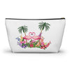 Pink Flamingo Accessory Pouch w T-bottom Bags Bling & Bloom's Boutique Our Pink Flamingo t-bottom pouches can be used for pretty much anything. They make excellent pencil cases and cosmetic travel bags. They are constructed from a durab