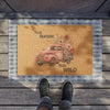 Stay Humble Run Wild Doormat Decor Bling & Bloom's Boutique Each custom mat comes in a 24" x 16" size and is made with Grade A tufted coir coconut fiber, making it perfect for outdoor use. All mats feature black vinyl backing