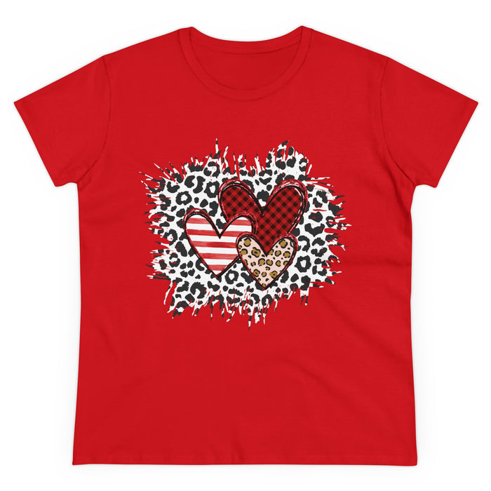 Triple Heart Women Tee