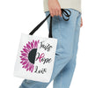 Faith Hope Love Cancer Tote Bag