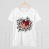 Triple Heart Women Tee