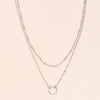 Adjustable Dainty Silver Necklace at Bling & Bloom's Boutique, Layered