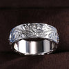 Exquisite Silver Ring | Hand Carved Leaf Filigree Silver Ring | Scroll Rings Bling & Bloom's Boutique Filigree Silver Ring. An elegant piece of artistry to dress up any look, the Exquisite Hand Carved Leaf Filigree Silver Ring is an exquisite statement piece to add t