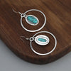 Turquoise Western Earrings