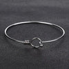 Stainless Steel Round Bracelet only at Bling & Bloom's Boutique | Open Bracelets Bling & Bloom's Boutique Stainless Steel Round Open Bangle Bracelet A stunning piece of jewelry that'll make heads turn - Stainless Steel Round Open Bangle Bracelet to be exact! Slip it on y